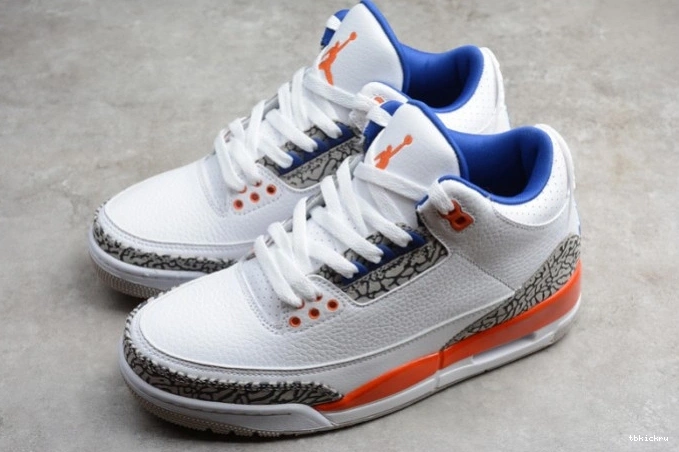 Cheap TBkick 'Knicks Jordan 3 Rivals' Retro 136064-148 Air 0713